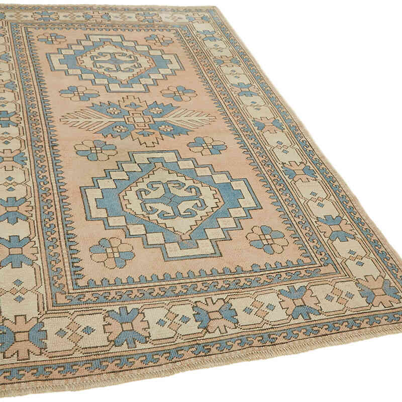 El Dokuma Vintage Halı - 152 cm x 238 cm - K0065120