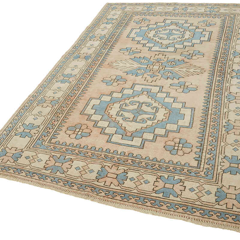 El Dokuma Vintage Halı - 152 cm x 238 cm - K0065120