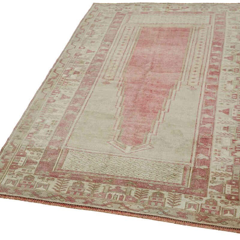Vintage Turkish Hand-Knotted Rug - 4' 2" x 6' 3" (50" x 75") - K0065147