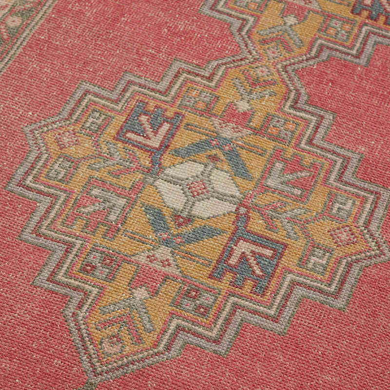 Vintage Turkish Hand-Knotted Rug - 3' 9" x 7' 2" (45" x 86") - K0065148