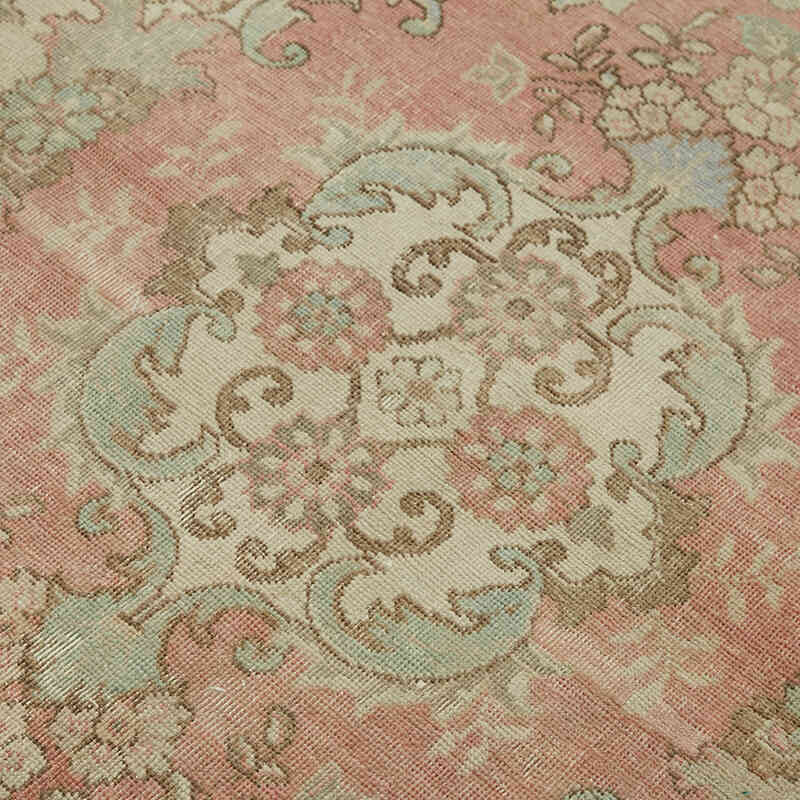 El Dokuma Vintage Halı - 142 cm x 176 cm - K0065156