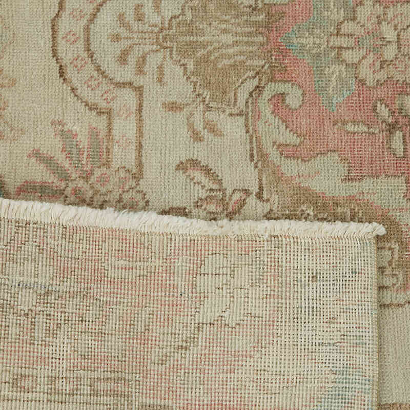 El Dokuma Vintage Halı - 142 cm x 176 cm - K0065156
