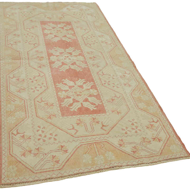 El Dokuma Vintage Halı - 116 cm x 212 cm - K0065171