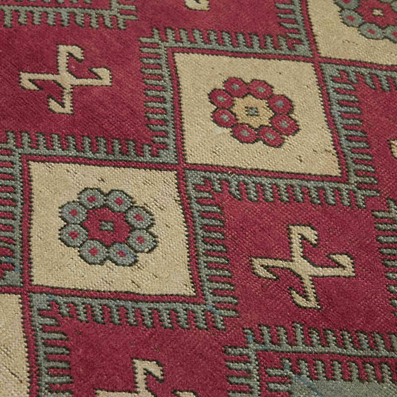 Vintage Turkish Hand-Knotted Rug - 3' 6" x 3' 11" (42" x 47") - K0065183
