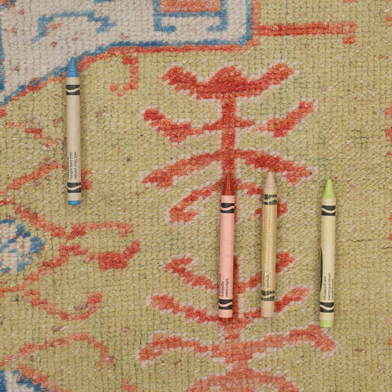 El Dokuma Vintage Halı - 102 cm x 152 cm - K0065238