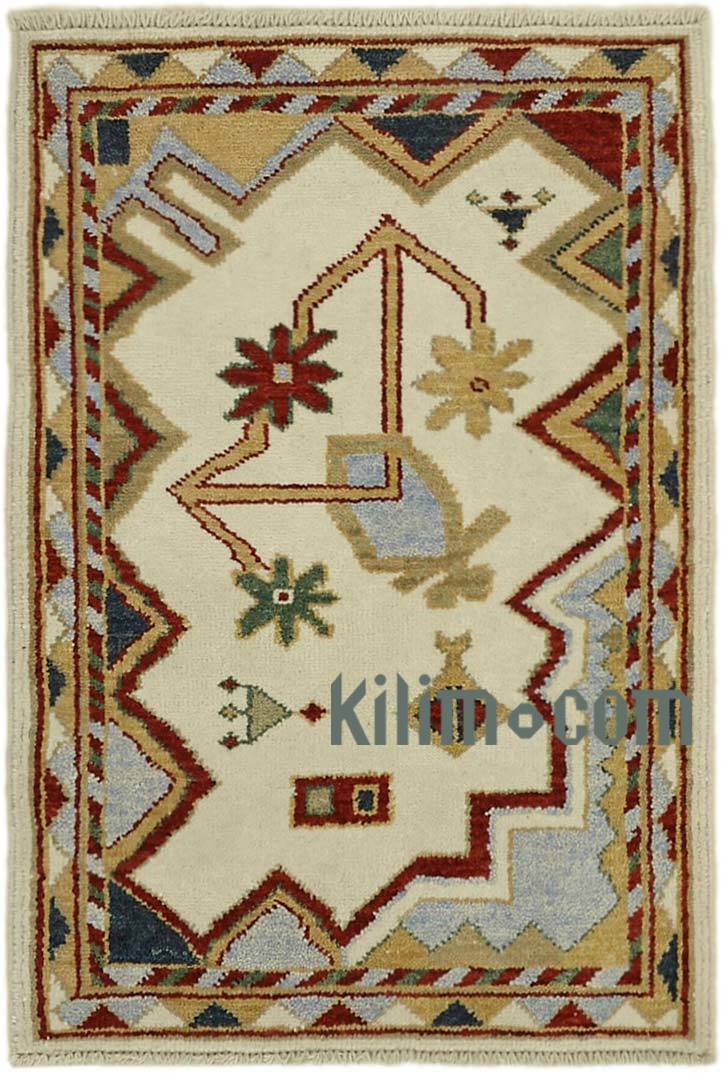 K0062696 Vintage Turkish Hand-Knotted Rug - 2' 4 x 3' 5 (28 x 41)  The  Source for Vintage Rugs, Tribal Kilim Rugs, Wool Turkish Rugs, Overdyed  Persian Rugs, Runner Rugs, Patchwork