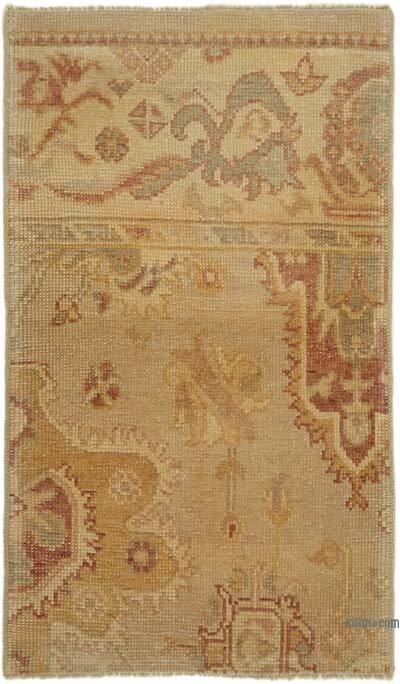 El Dokuma Vintage Halı - 65 cm x 110 cm
