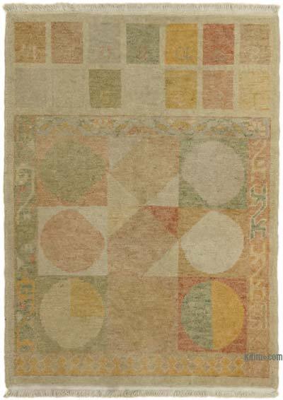 El Dokuma Vintage Halı - 69 cm x 94 cm