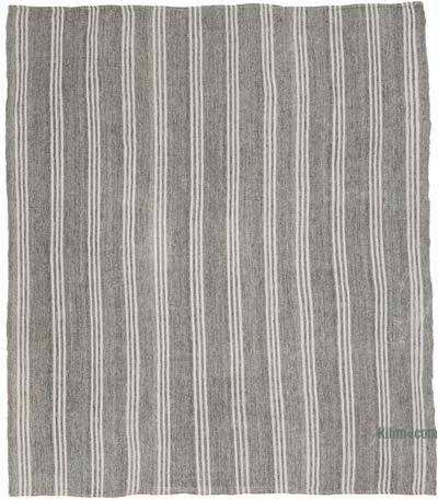 Vintage Anatolian Kilim Rug - 8' 4" x 9' 6" (100" x 114")