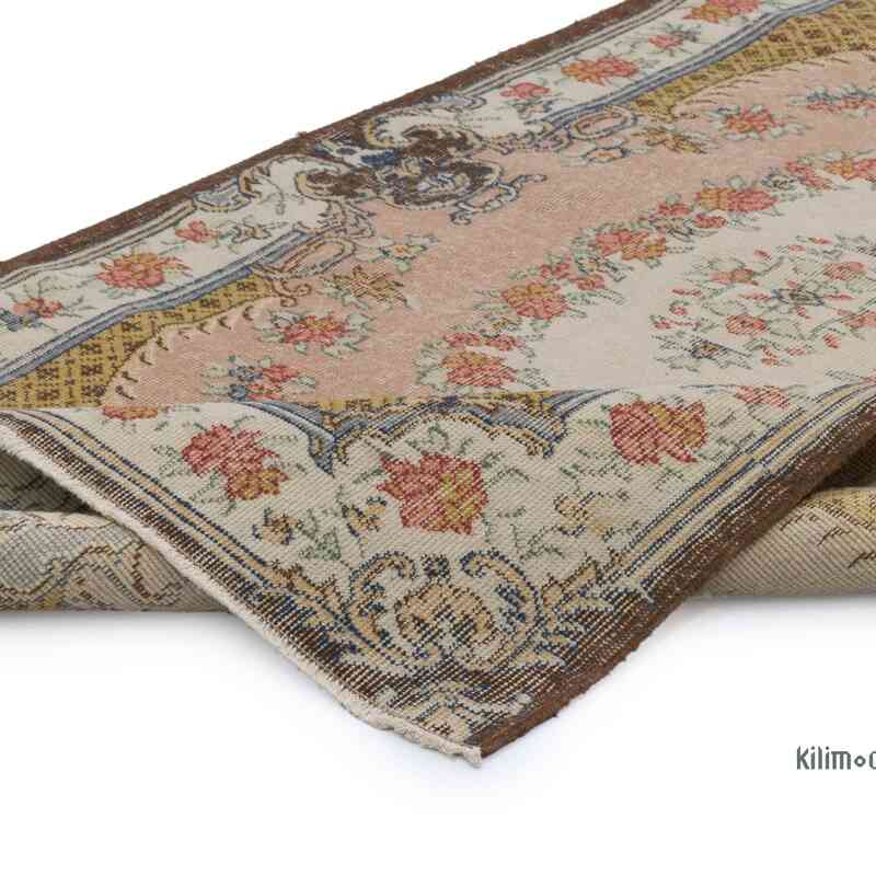Vintage Turkish Hand-Knotted Rug - 3' 11" x 7' 1" (47" x 85") - K0065305