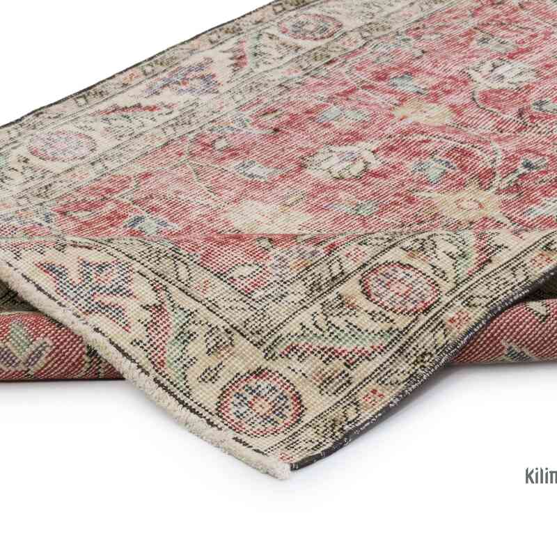 El Dokuma Vintage Halı - 100 cm x 192 cm - K0065306
