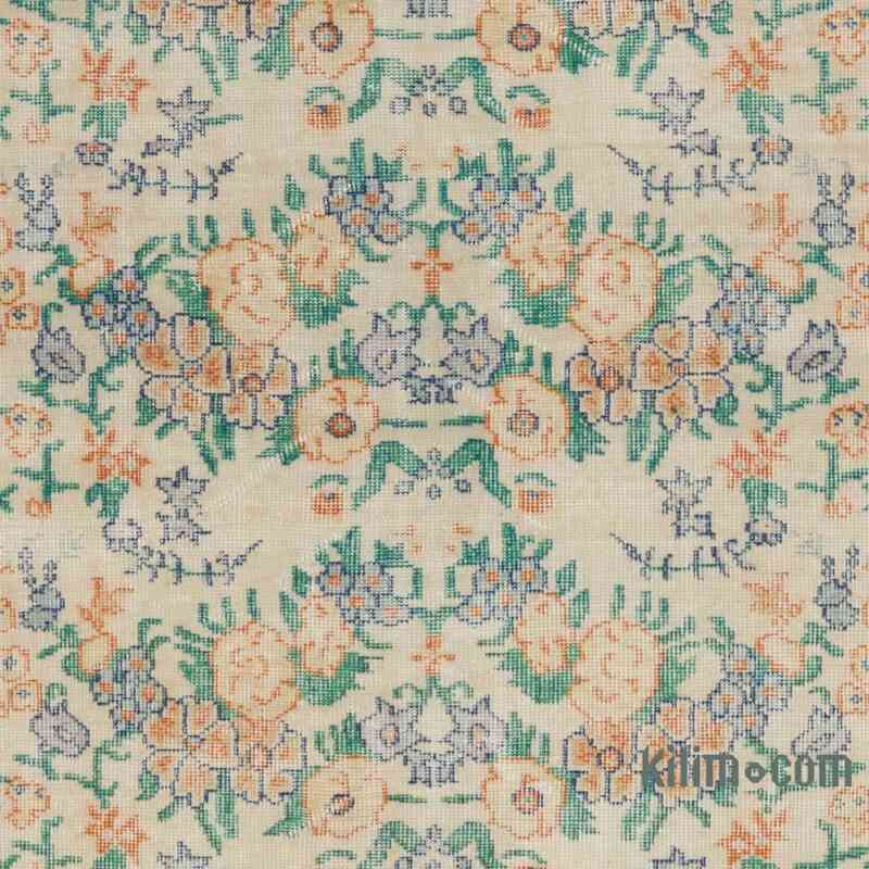 Vintage Turkish Hand-Knotted Rug - 5' 7" x 9' 5" (67" x 113") - K0065317