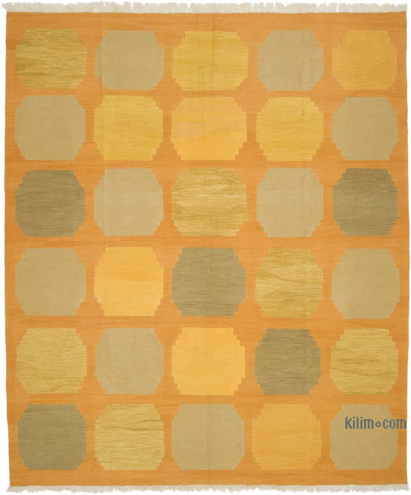 Yeni Kök Boya El Dokuma Kilim - 252 cm x 352 cm - K0065381