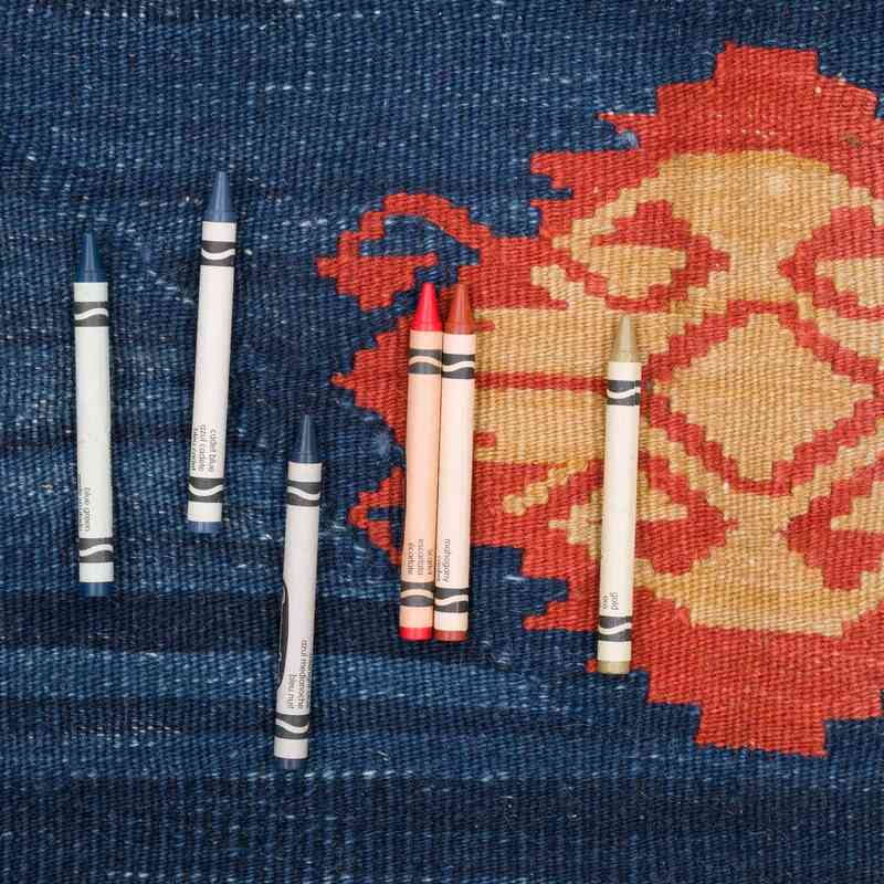 Nueva Alfombra Turca Kilim - 138 cm x 180 cm - K0065386