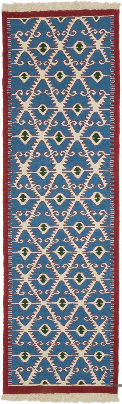 Yeni Kök Boya El Dokuma Yolluk Kilim - 94 cm x 306 cm