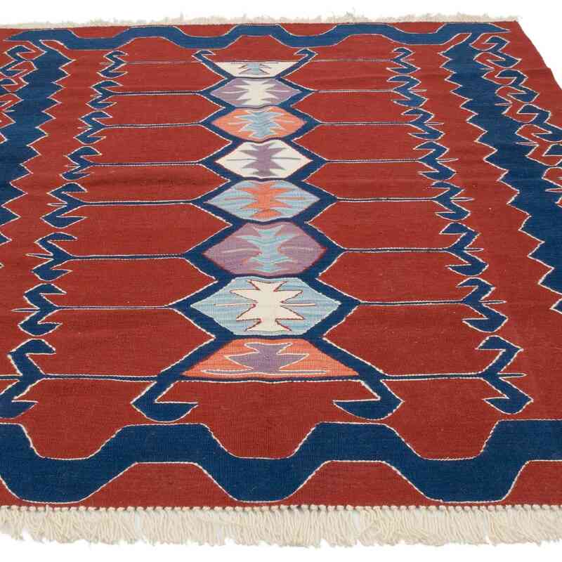 Nueva Alfombra Turca Kilim - 156 cm x 200 cm - K0065398
