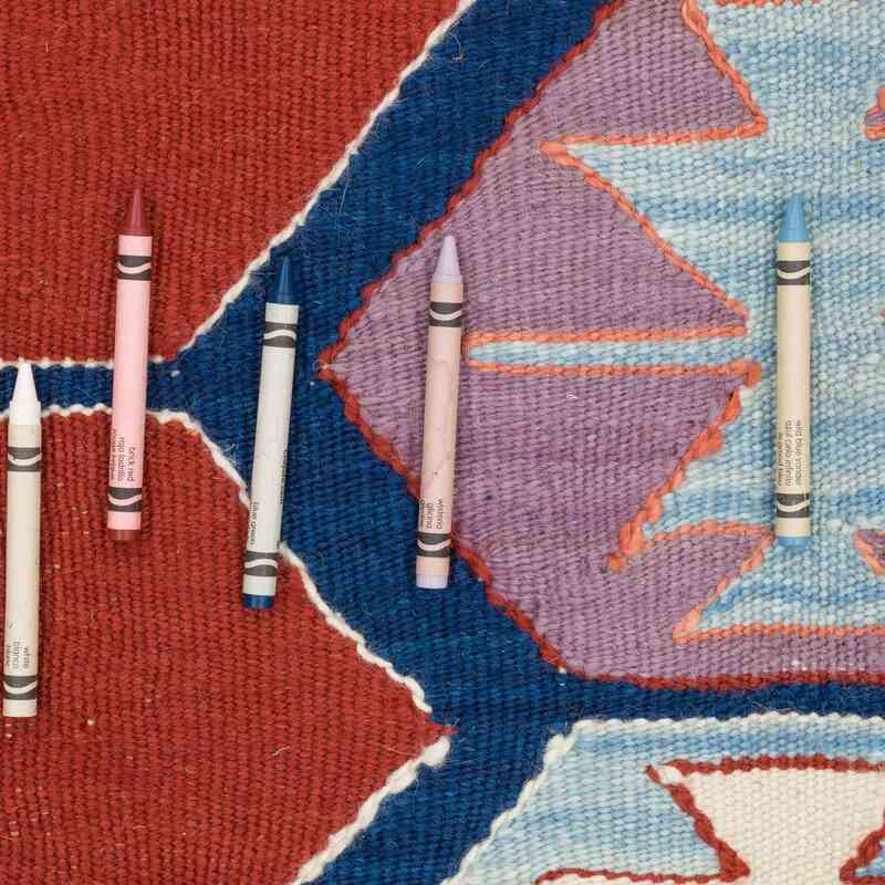 Nueva Alfombra Turca Kilim - 156 cm x 200 cm - K0065398