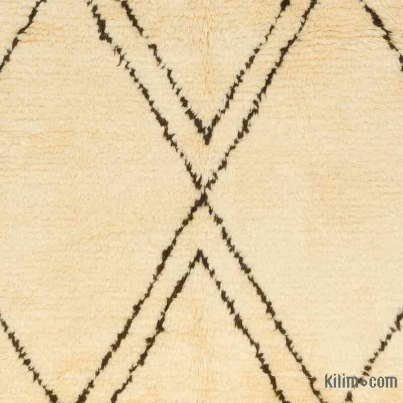 New Moroccan Style Hand-Knotted Tulu Rug - 5' 5" x 8' 1" (65" x 97") - K0065412