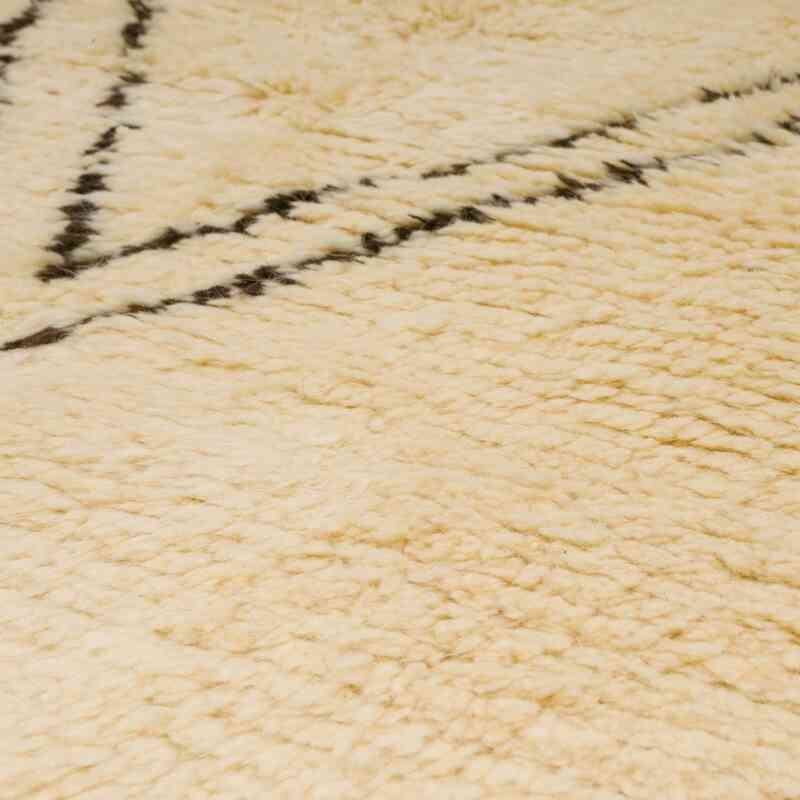 New Moroccan Style Hand-Knotted Tulu Rug - 5' 5" x 8' 1" (65" x 97") - K0065412