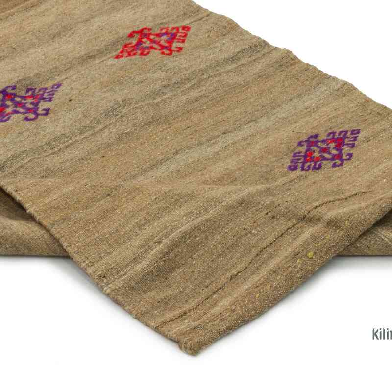 Vintage Anatolian Kilim Runner - 2' 4" x 9' 3" (28" x 111") - K0065436