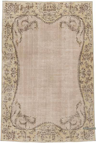 Vintage Turkish Hand-Knotted Rug - 5' 9" x 8' 7" (69" x 103")
