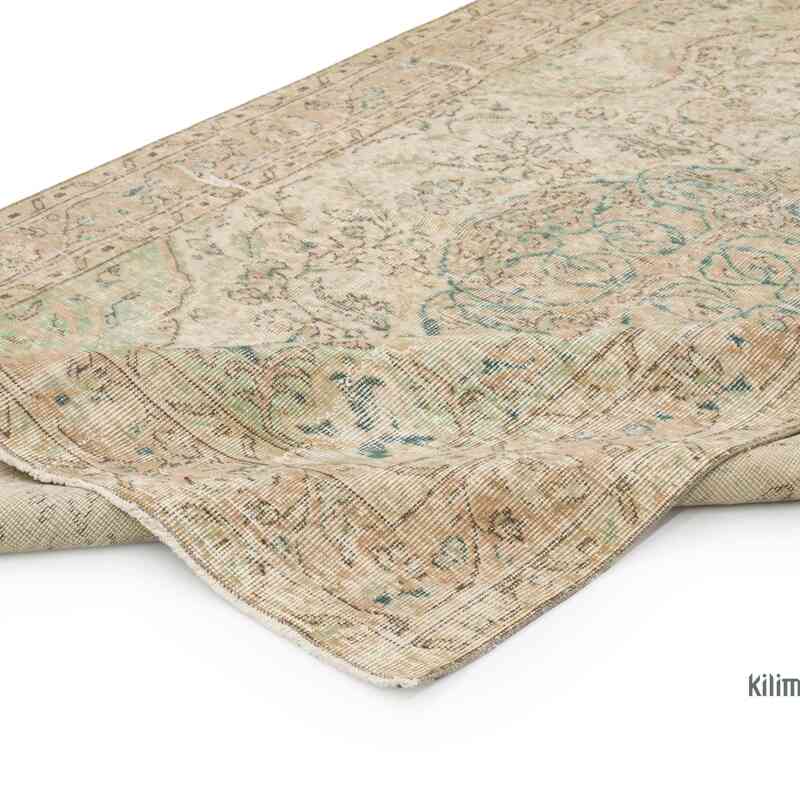 Alfombra Vintage Turca Anudada a Mano - 164 cm x 260 cm - K0065448