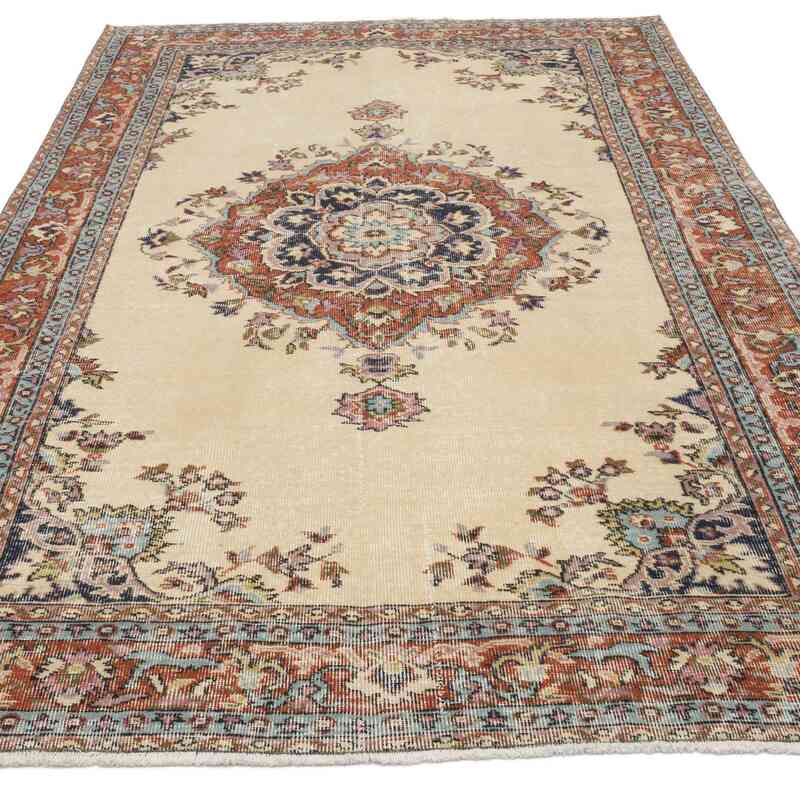 El Dokuma Vintage Hali - 147 cm x 245 cm - K0065452