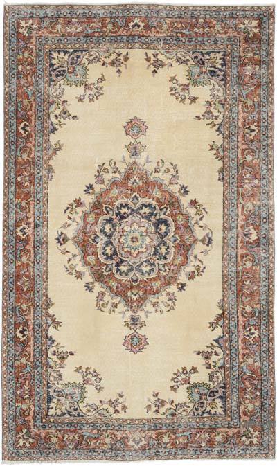 El Dokuma Vintage Hali - 147 cm x 245 cm