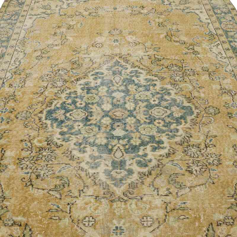 Vintage Turkish Hand-Knotted Rug - 5' 7" x 9' 1" (67" x 109") - K0065461