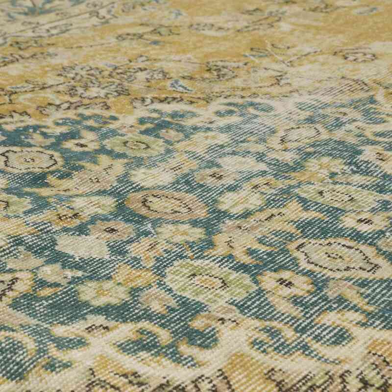 Vintage Turkish Hand-Knotted Rug - 5' 7" x 9' 1" (67" x 109") - K0065461