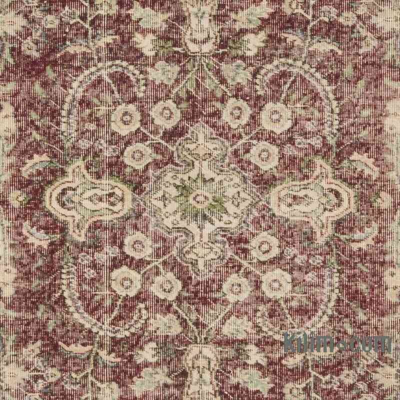 Vintage Turkish Hand-Knotted Rug - 4' 11" x 7' 9" (59" x 93") - K0065468