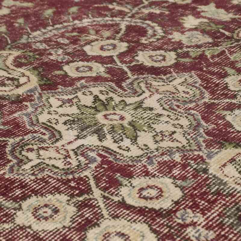 Vintage Turkish Hand-Knotted Rug - 4' 11" x 7' 9" (59" x 93") - K0065468