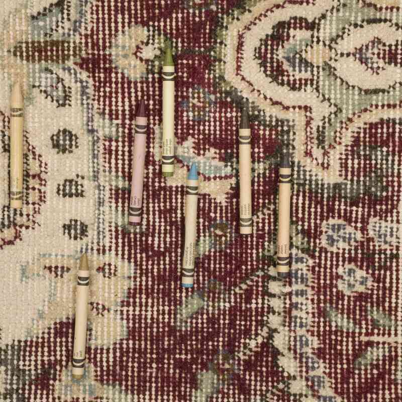Vintage Turkish Hand-Knotted Rug - 4' 11" x 7' 9" (59" x 93") - K0065468