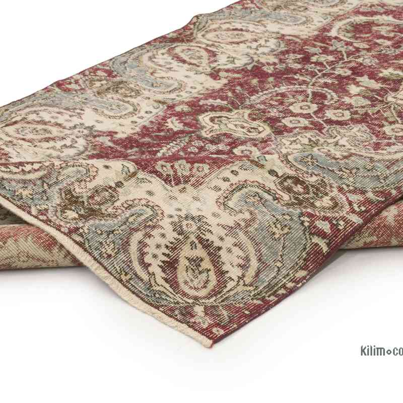Vintage Turkish Hand-Knotted Rug - 4' 11" x 7' 9" (59" x 93") - K0065468