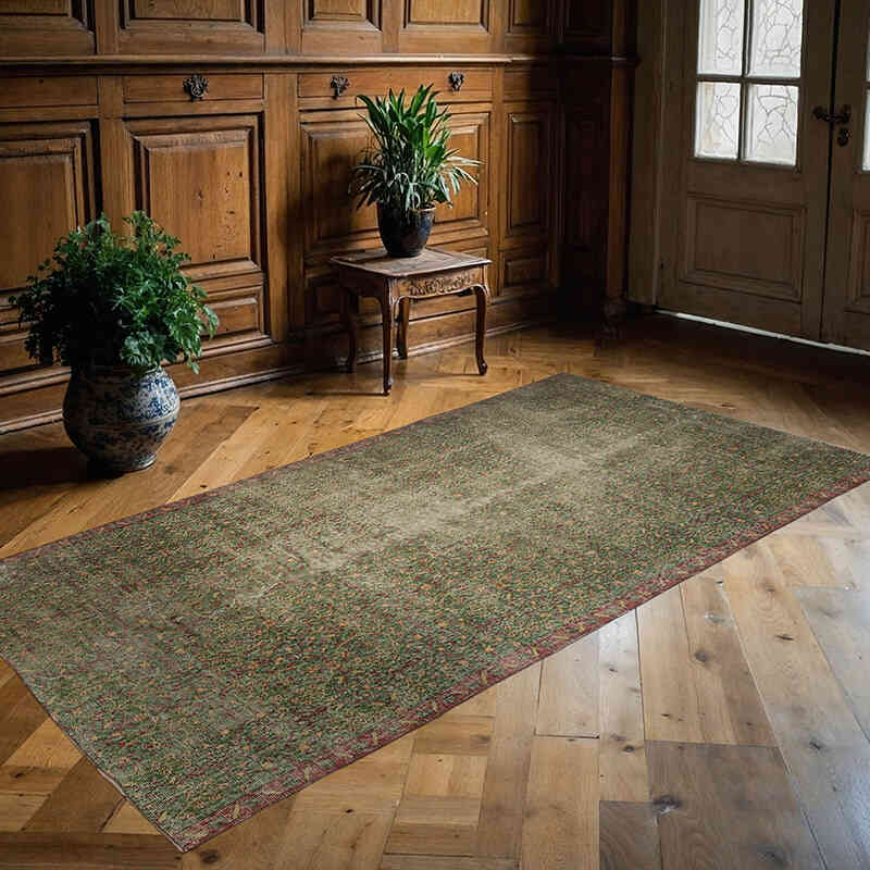 El Dokuma Vintage Hali - 136 cm x 260 cm - K0065475