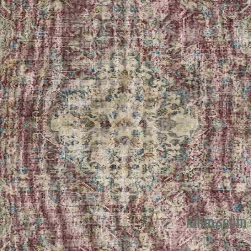 Alfombra Vintage Turca Anudada a Mano - 172 cm x 263 cm - K0065480