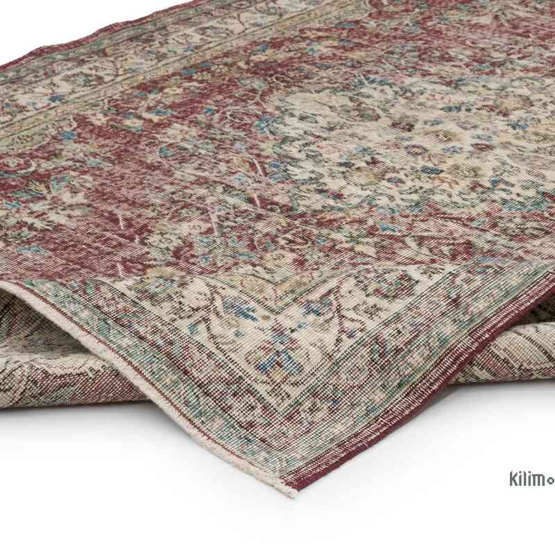 Alfombra Vintage Turca Anudada a Mano - 172 cm x 263 cm - K0065480