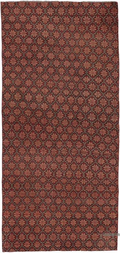 Vintage Turkish Hand-Knotted Rug - 3' 9" x 8' 2" (45" x 98")