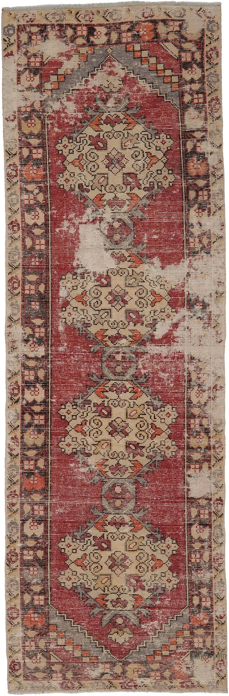 Vintage Anadolu Yolluk - 88 cm x 286 cm - K0065507