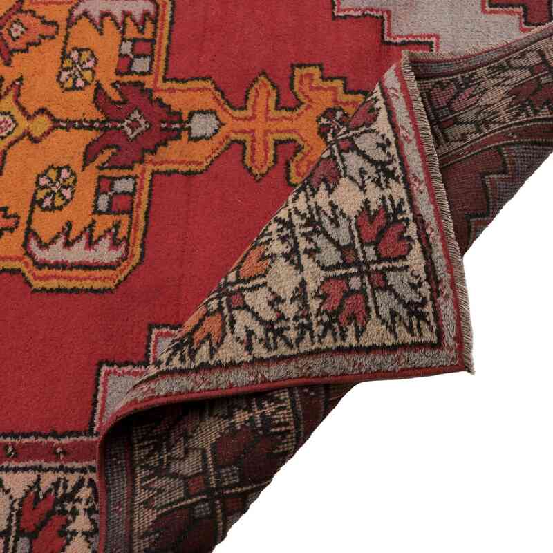 Vintage Turkish Hand-Knotted Rug - 4' 10" x 9' 2" (58" x 110") - K0065514
