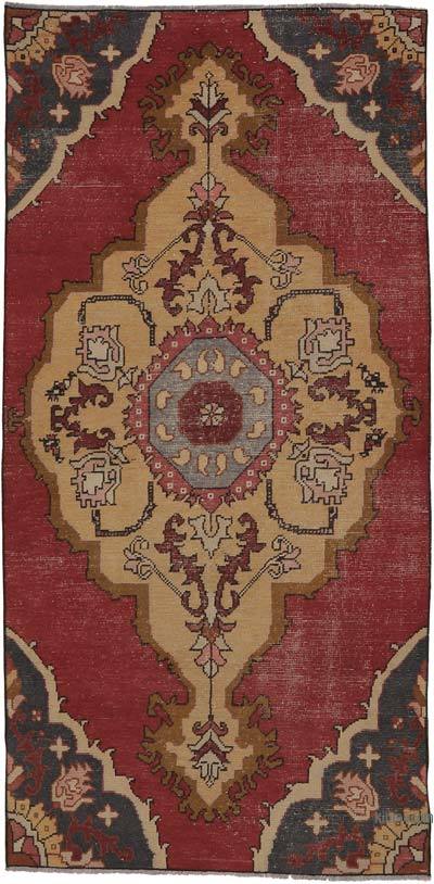 El Dokuma Vintage Hali - 114 cm x 242 cm