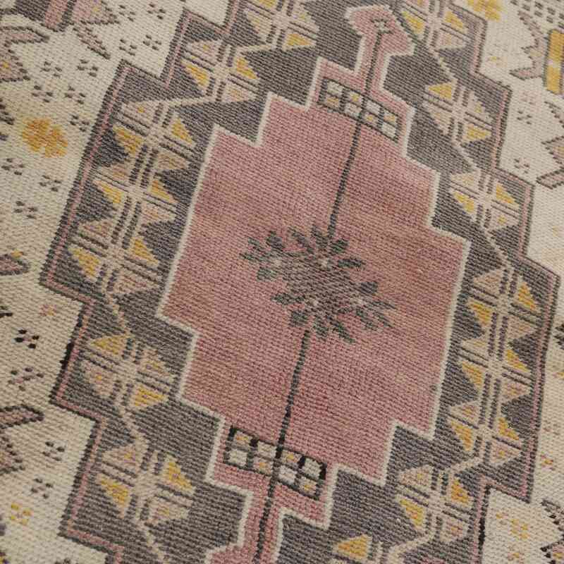 El Dokuma Vintage Halı - 125 cm x 235 cm - K0065546