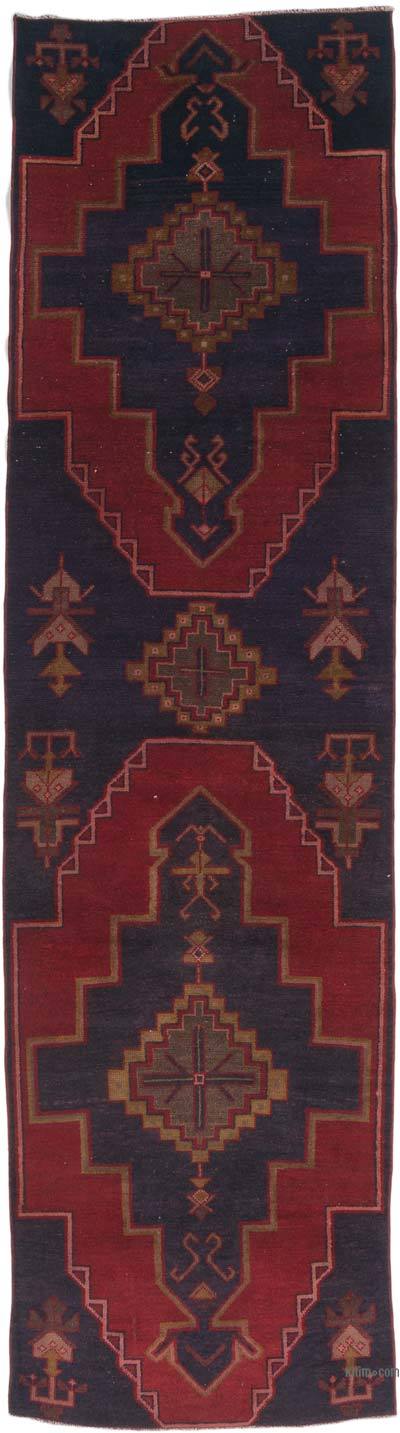 Alfombra Turca Vintage De Pasillo - 92 cm x 326 cm
