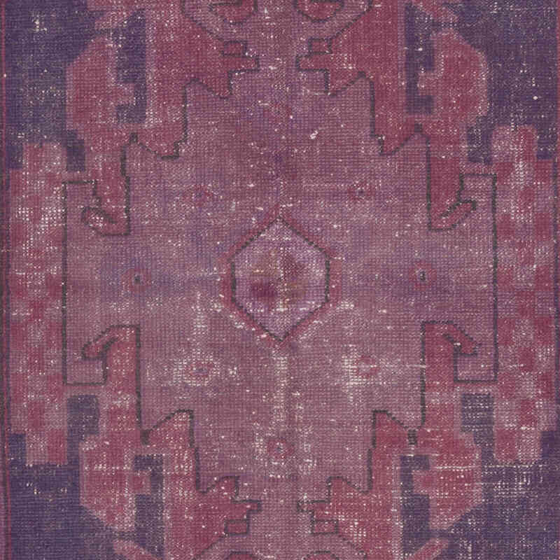 Alfombra Vintage Turca Anudada a Mano - 118 cm x 268 cm - K0065564