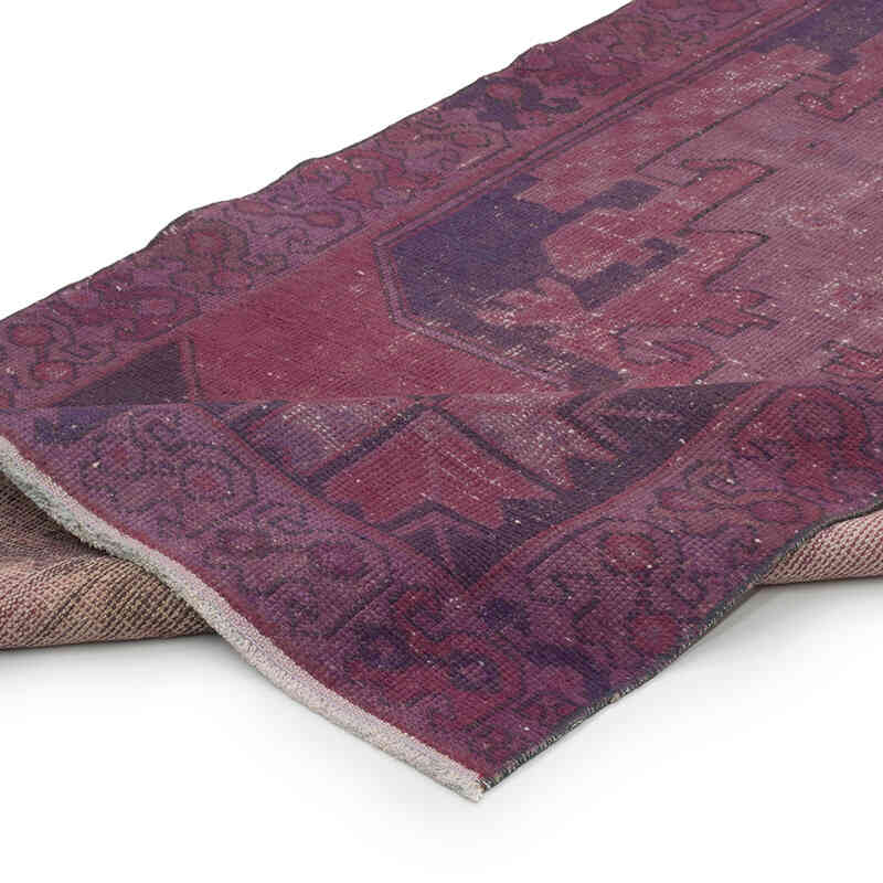 Alfombra Vintage Turca Anudada a Mano - 118 cm x 268 cm - K0065564