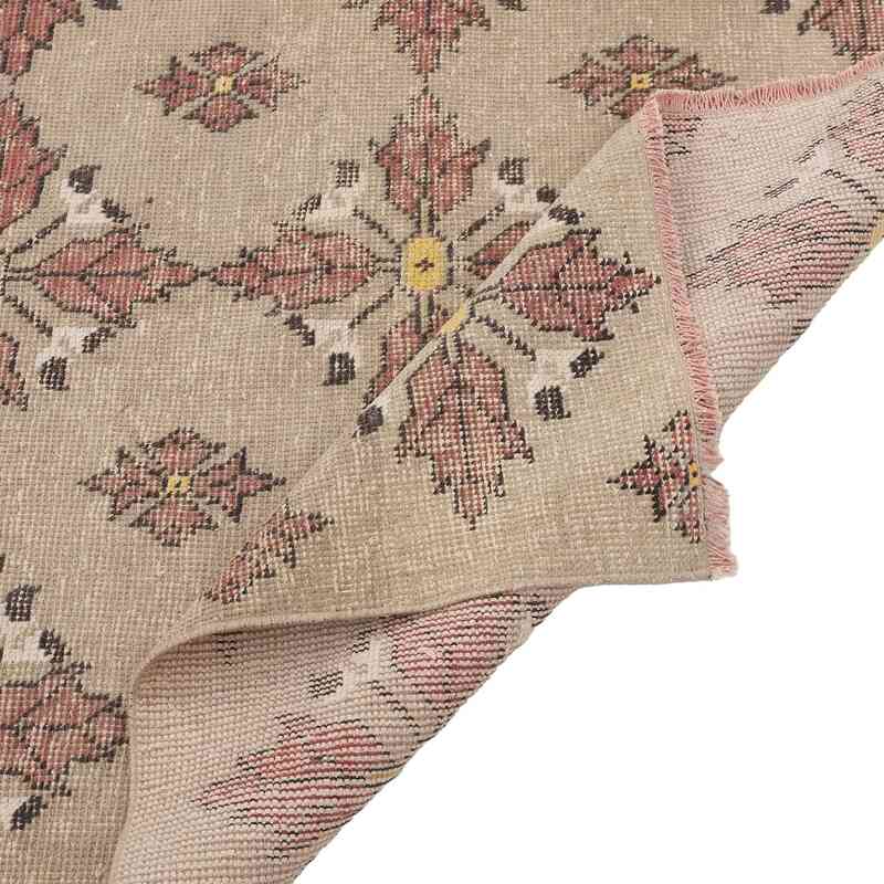 Vintage Turkish Hand-Knotted Rug - 4' 2" x 7' 7" (50" x 91") - K0065565