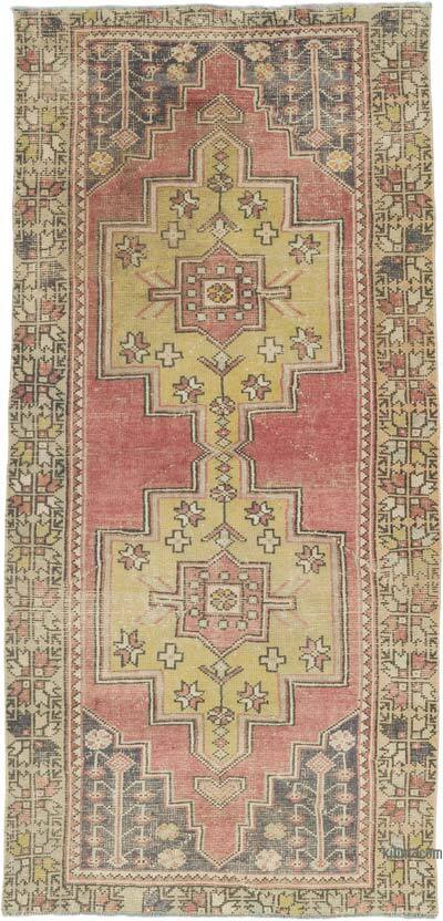 El Dokuma Vintage Halı - 118 cm x 244 cm