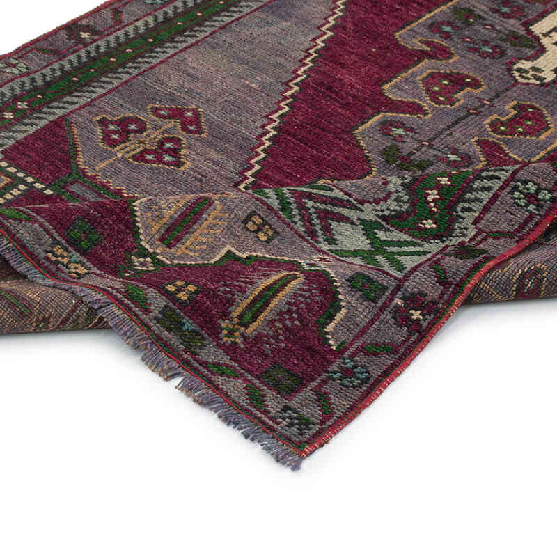 Vintage Turkish Hand-Knotted Rug - 3' 2" x 7' 10" (38" x 94") - K0065577