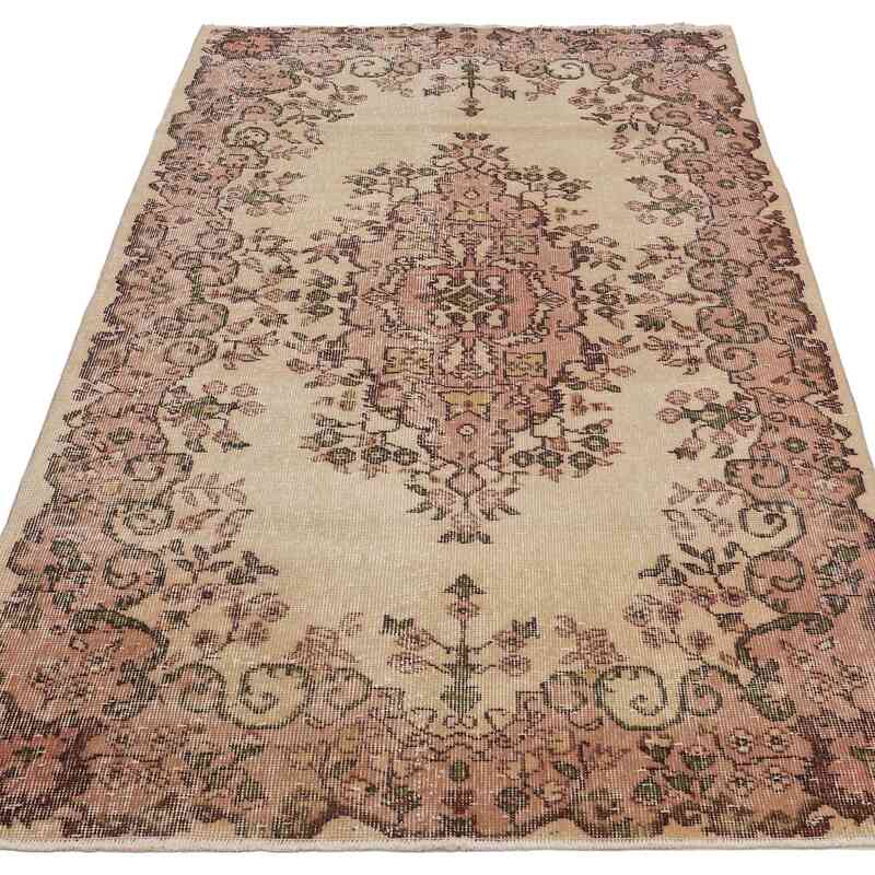 El Dokuma Vintage Halı - 120 cm x 210 cm - K0065588