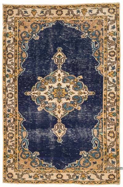 El Dokuma Vintage Halı - 126 cm x 190 cm